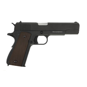 Softair - Pistole - WE M1911 Full Metal Co2-Schwarz - ab...