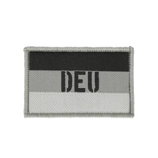 OpTacs DEU Patch - Velcro badge Germany woven - gray