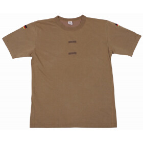 BW Tropen T-Shirt,gebr.,mit Klett und Hoheitsabzeichen