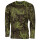 US Tarn-Shirt,langarm,woodland,170 g/m²