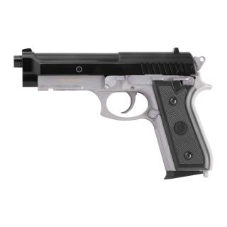 Softair - Pistole - PT92 Federdruck silber...