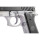 Softair - Pistole - PT92 Federdruck silber Metallschlitten - ab 14, unter 0,5 Joule