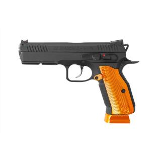 Softair - Pistole - CZ Shadow 2 Orange Co2 Blowback Vollmetall - ab 18, über 0,5 Joule