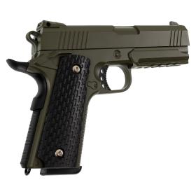 SET Softair - Pistole - G25G Warrior Grün 6mm...