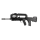 Fa-Mas F1 GBB Classic - Fullauto - Burst - 1.6 J - Muzzle Brake black