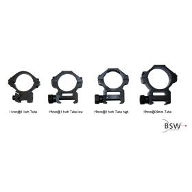 X-SCOPE rings for crossbows