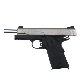 Softair - Pistole - KWC - Colt 1911 Railgun Bicolor CO2 GBB - ab 18, über 0,5 Joule
