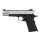 Softair - Pistol - KWC - Colt 1911 Railgun Bicolor CO2 GBB - over 18, over 0.5 joules