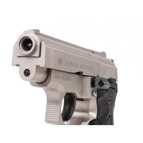 Alarm shot - gas signal pistol - Zoraki 914 - 9 mm P.A.K - satina