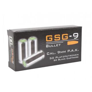 GSG - Blanks 9 mm P.A.K., 50 pieces