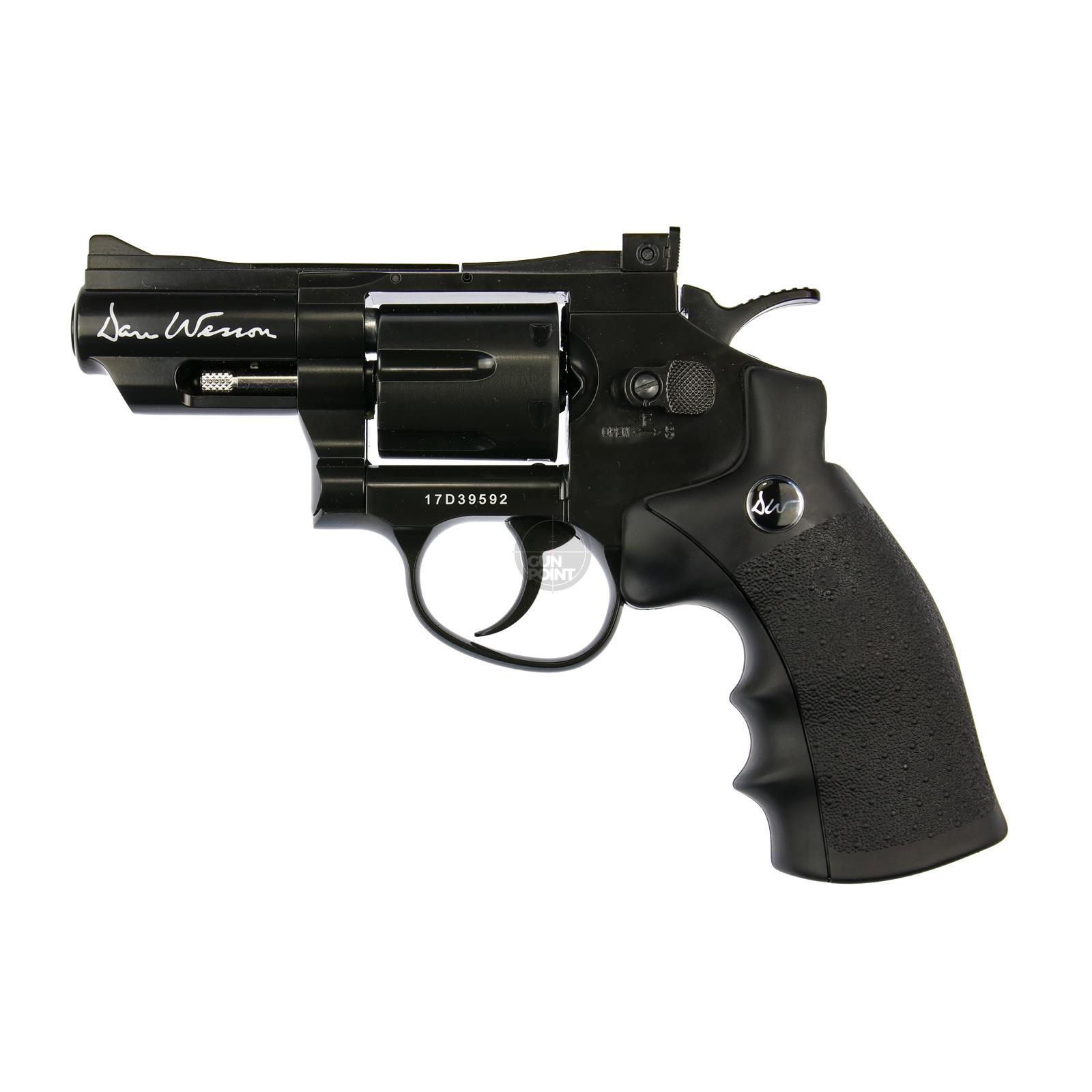 Softair - Revolver - DAN WESSON 2,5 CO2 NBB - ab 18, über 0,5 Joule