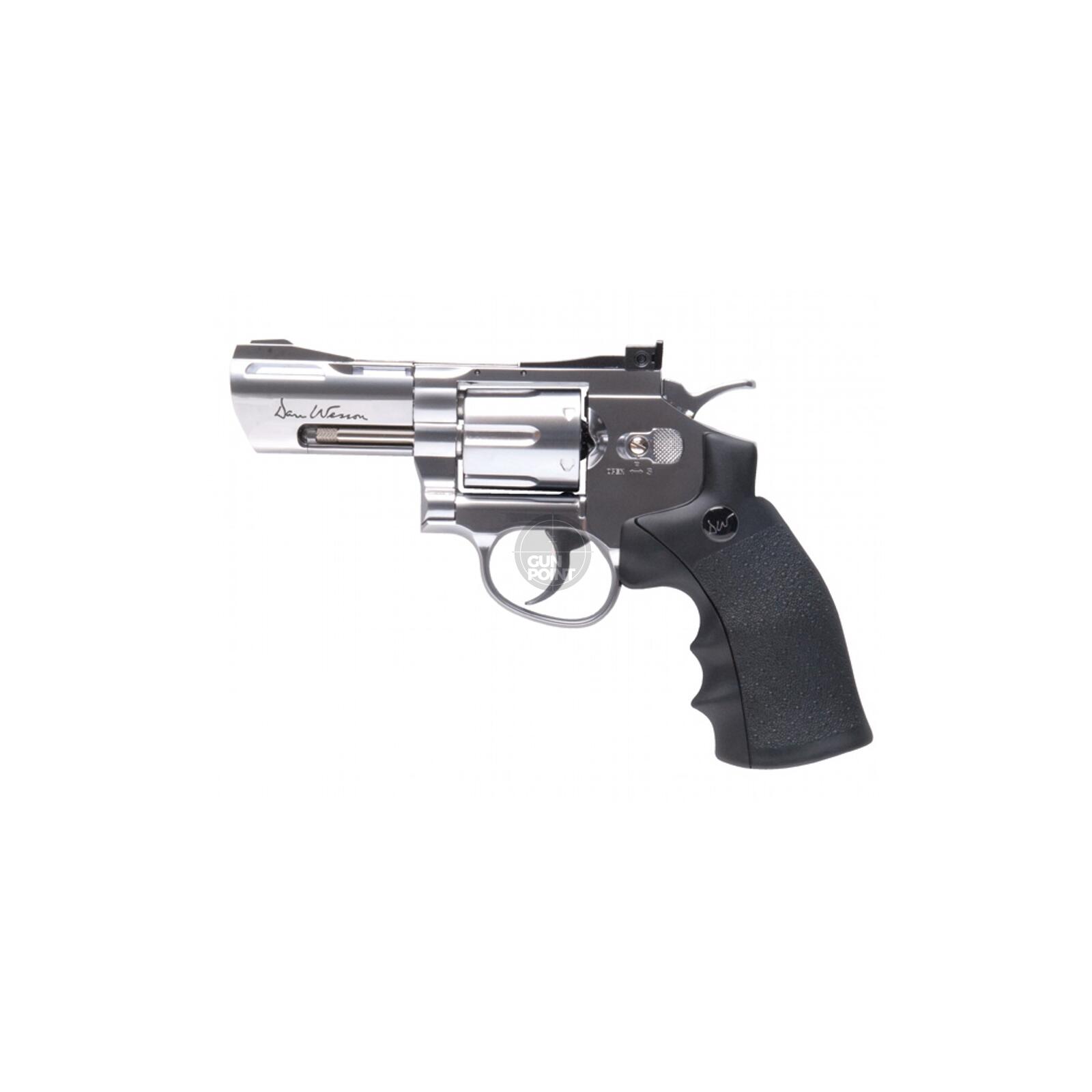 Luftpistole - Dan Wesson 2,5 Co2-System NBB Silber - Kal. 4,5 mm
