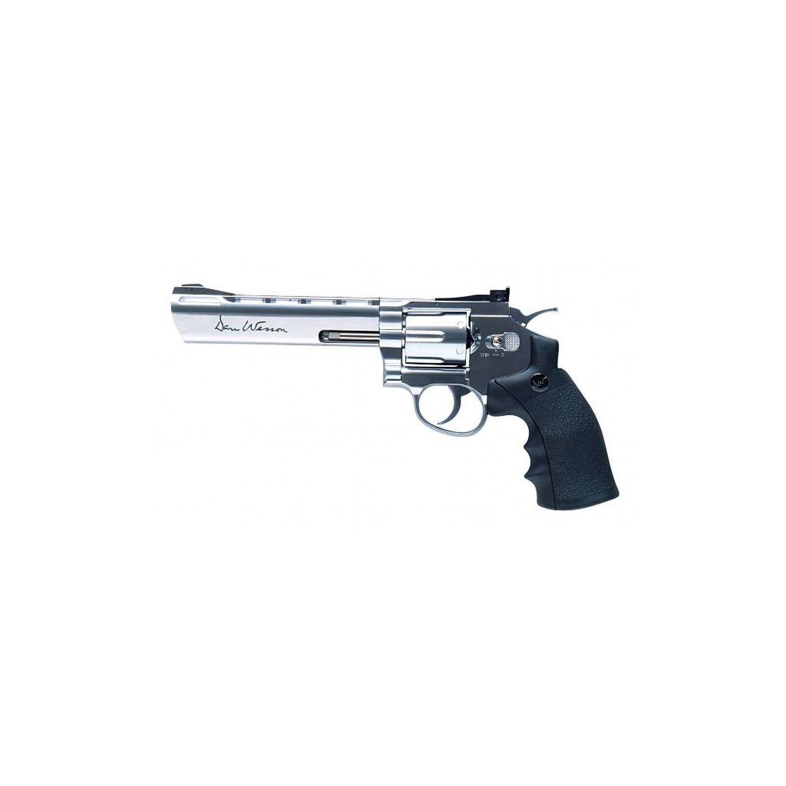 Softair - Revolver - DAN WESSON 6 CO2 NBB silber - ab 18, über 0,5 Joule