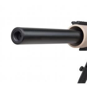 Softair - Rifle - GSG 4410 Sniper spring pressure tan - incl. scope - from 18, over 0.5 joules