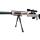 Softair - Gewehr - GSG 4410 Sniper Federdruck tan - inkl. Zielfernrohr - ab 18, über 0,5 Joule