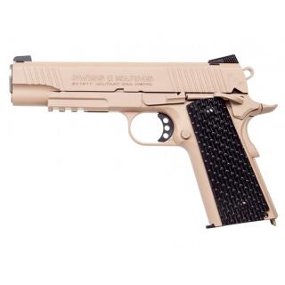 Luftpistole - Swiss Arms - P1911 - Co2-System BlowBack - Kal. 4,5 mm BB Military Rail Pistol