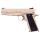 Luftpistole - Swiss Arms - P1911 - Co2-System BlowBack - Kal. 4,5 mm BB Military Rail Pistol