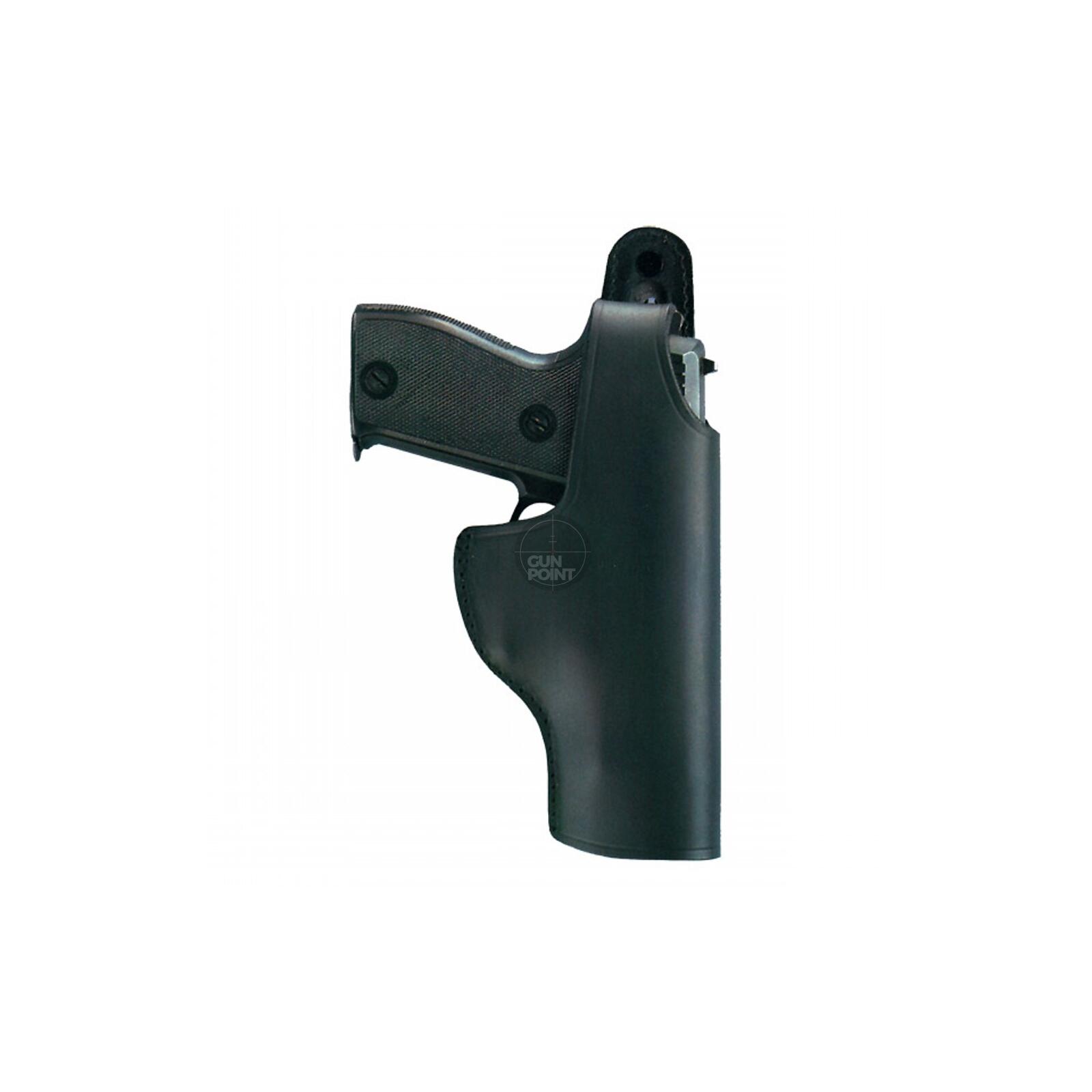 Gürtelholster ESCORT aus Leder für Revolver 4-6 K, L, N