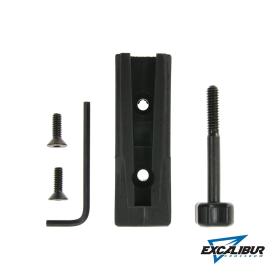 EXCALIBUR Attachment Quiver for Crossbow | Black | Excalibur Quiver Bracket - Standard